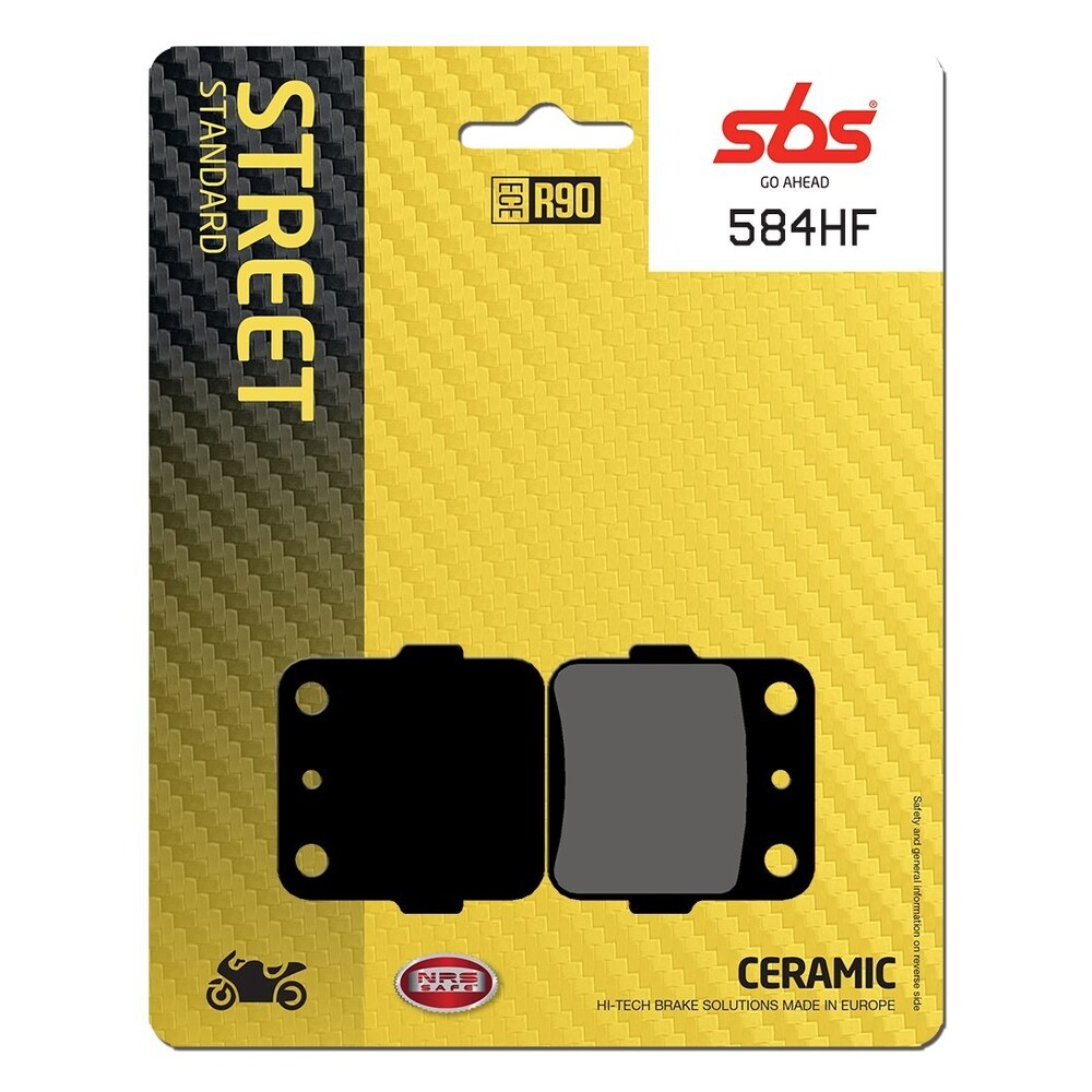 SBS CERAMIC BRAKE PADS FRONT / REAR