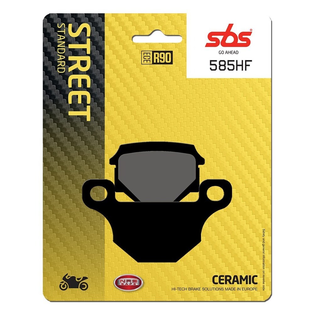 SBS FRICTION - Ceramic Front / Rear Brake Pads (SBS 203)