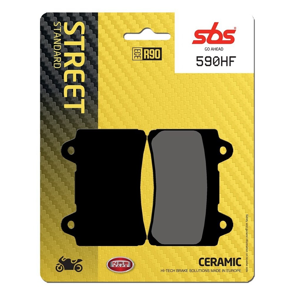 SBS FRICTION - Ceramic Front / Rear Brake Pads