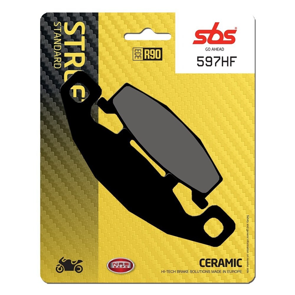 SBS CERAMIC BRAKE PADS FRONT / REAR