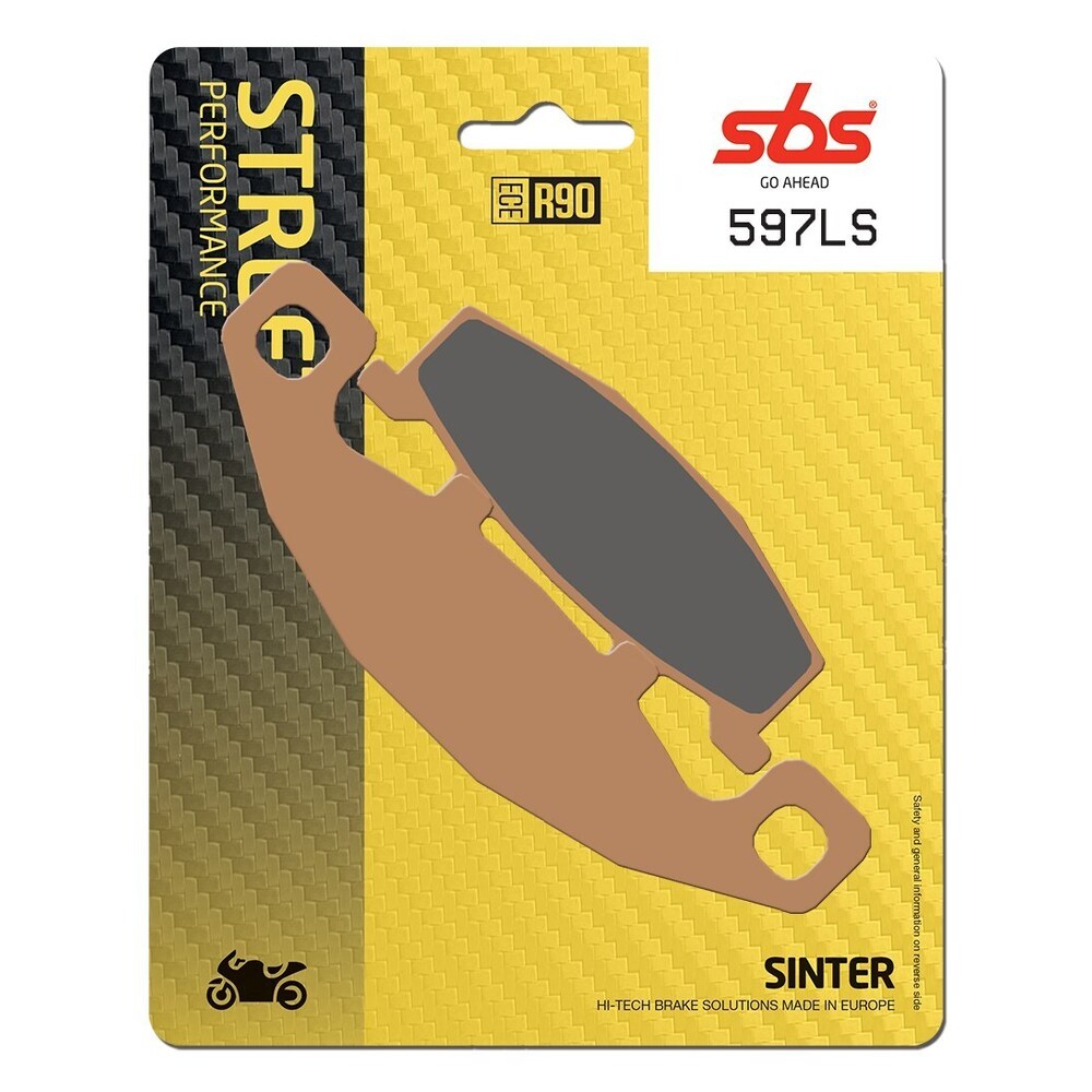 SBS FRICTION - Sinter Rear Brake Pads