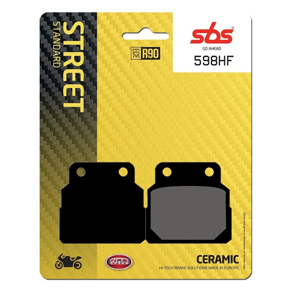 SBS FRICTION - Ceramic Front / Rear Brake Pads