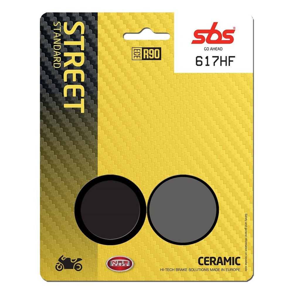 SBS CERAMIC BRAKE PADS FRONT / REAR