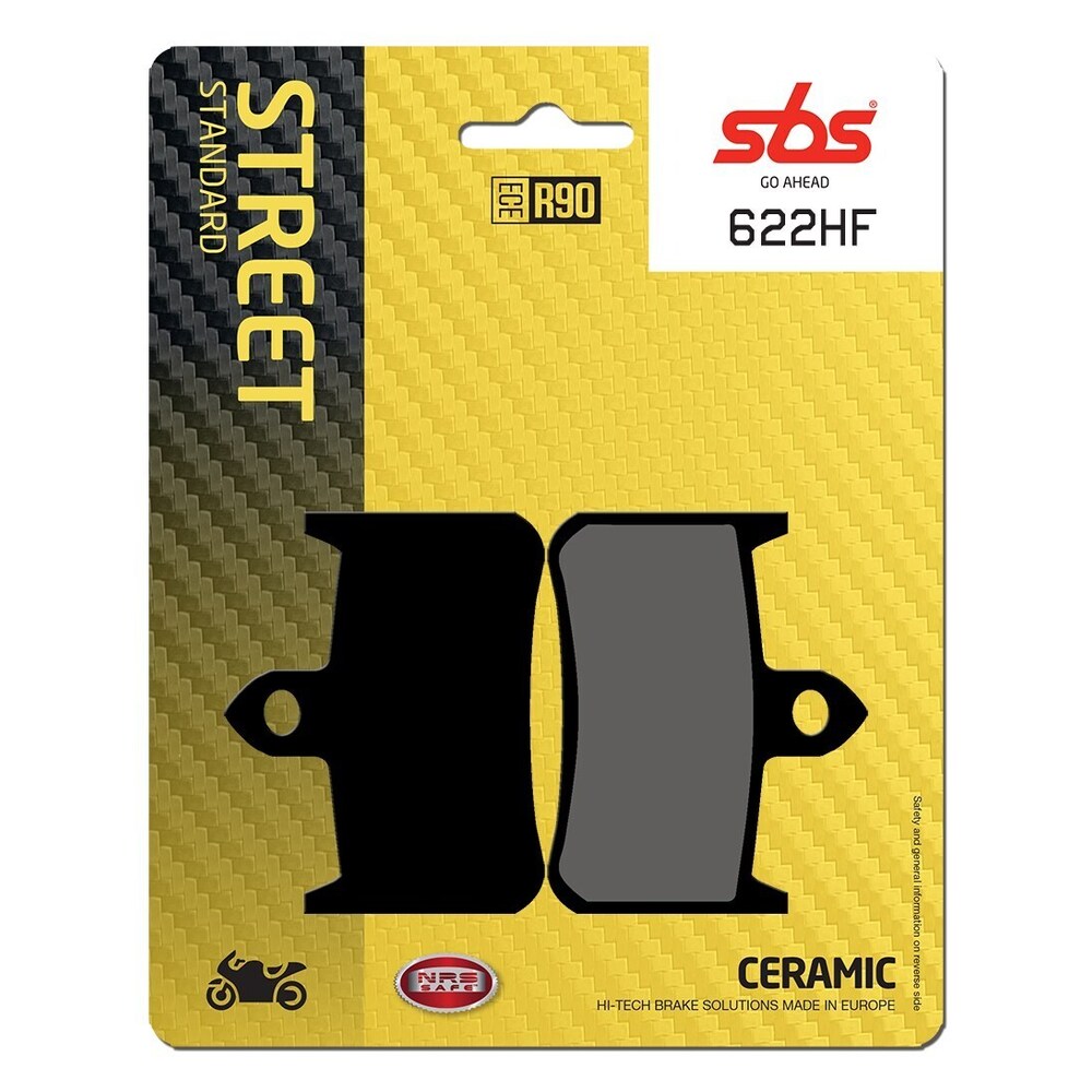 SBS CERAMIC BRAKE PADS FRONT / REAR