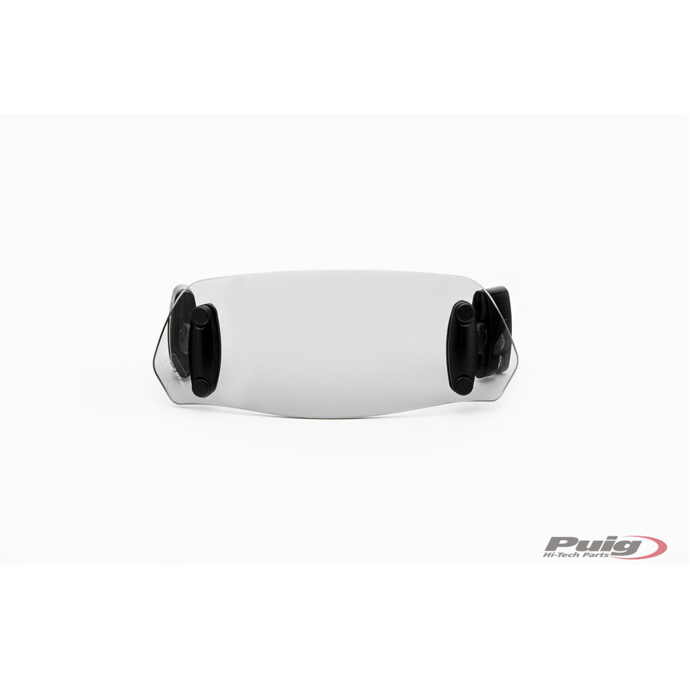 Puig Multi-Regulable Visor Clip-On (Size & Colour: 90x230mm, Smoke)