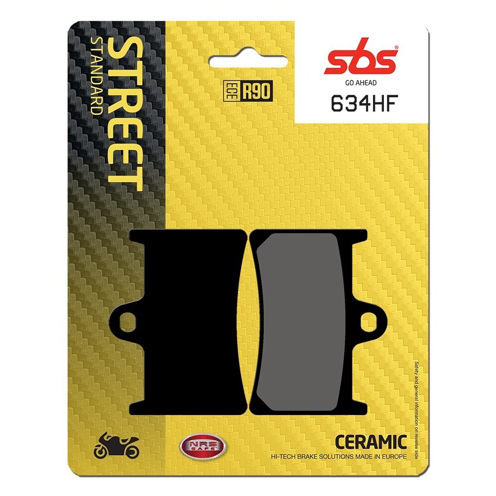 SBS FRICTION - Ceramic Front Brake Pads (SBS 198)