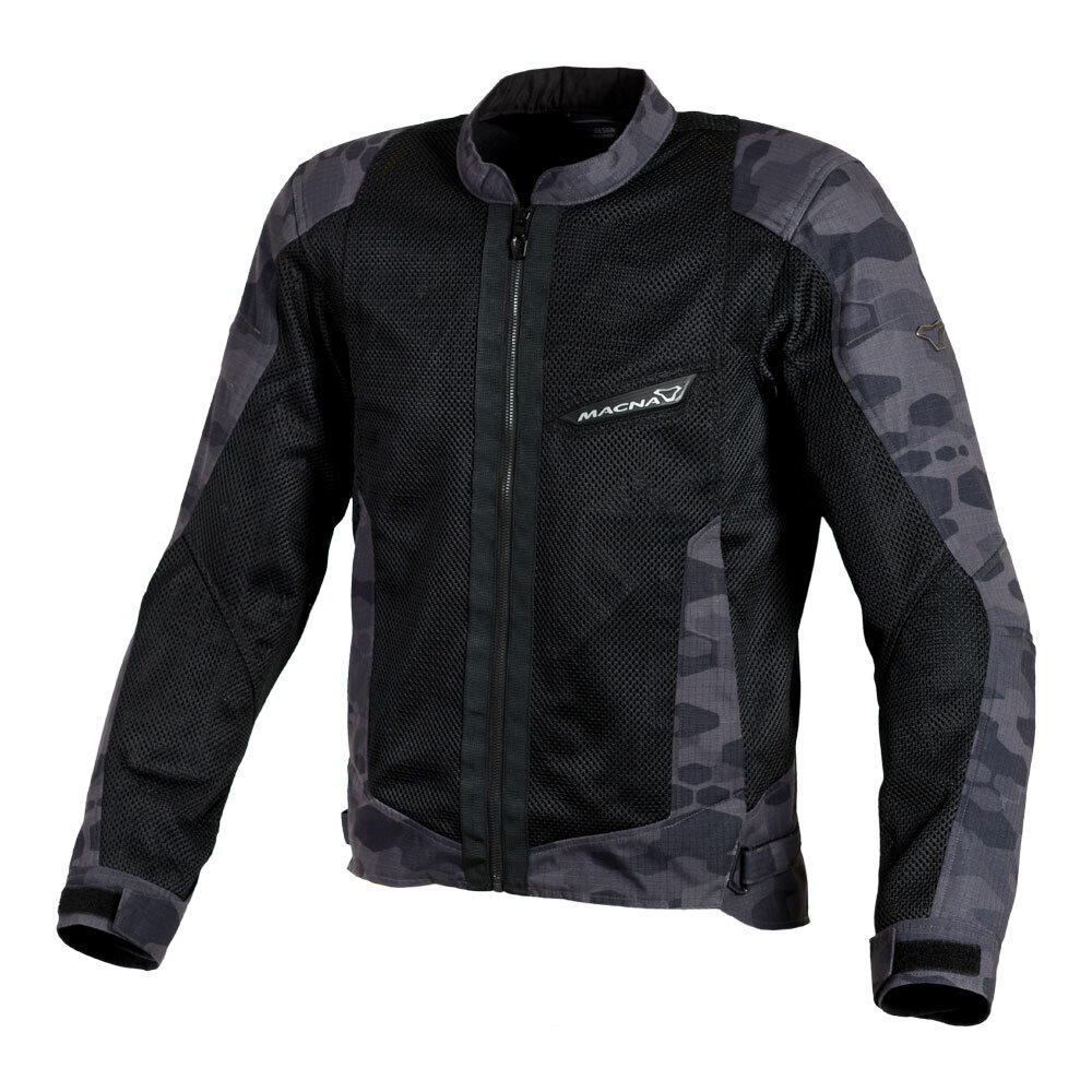 Macna Velocity Jacket Black/ Camo Small