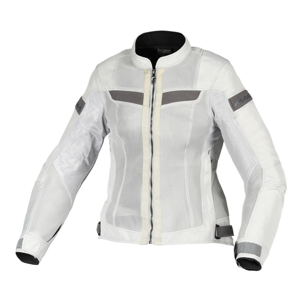 Macna Velotura Womens Jacket Light Grey 2XL