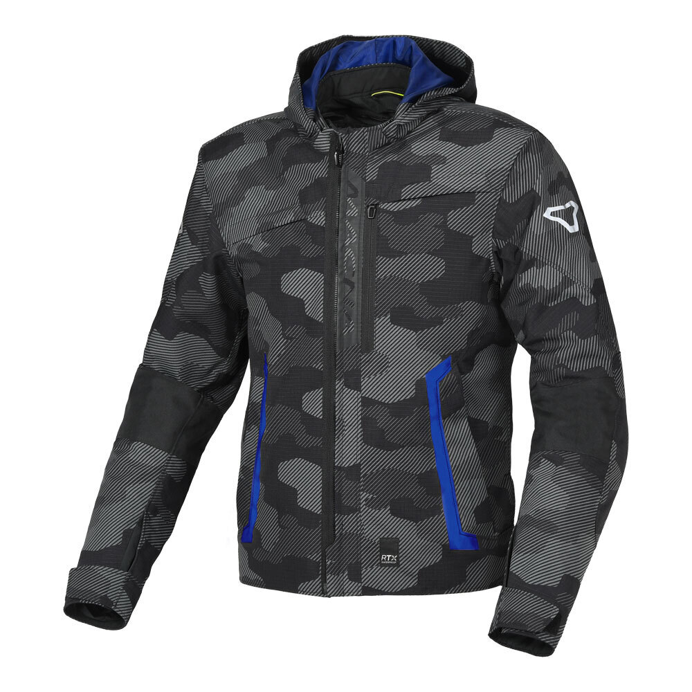 Macna Riggor Jacket Black/Grey/Camo Small