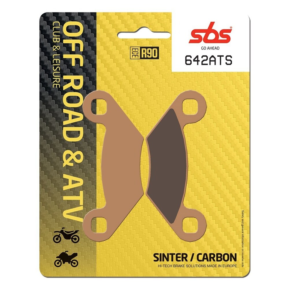 SBS FRICTION - Sinter Front / Rear ATV Brake Pads