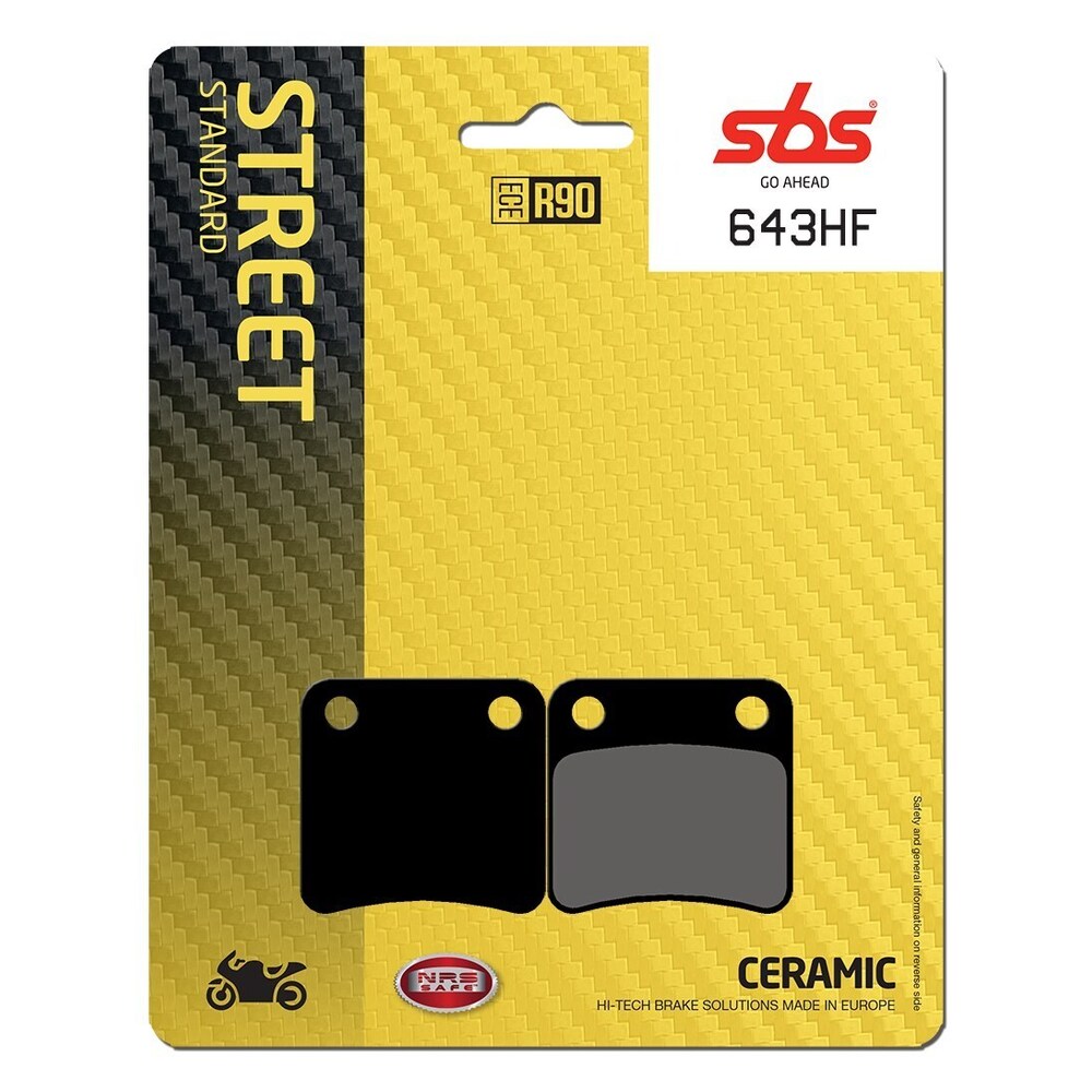 SBS CERAMIC BRAKE PADS FRONT / REAR