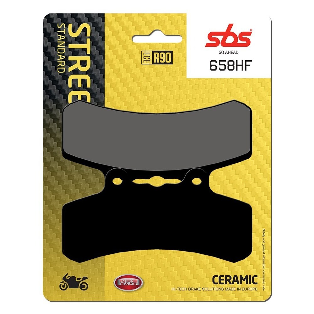 SBS CERAMIC BRAKE PADS FRONT / REAR