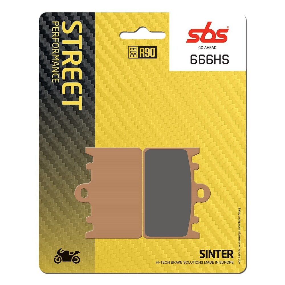 SBS FRICTION - Sinter Front Brake Pads