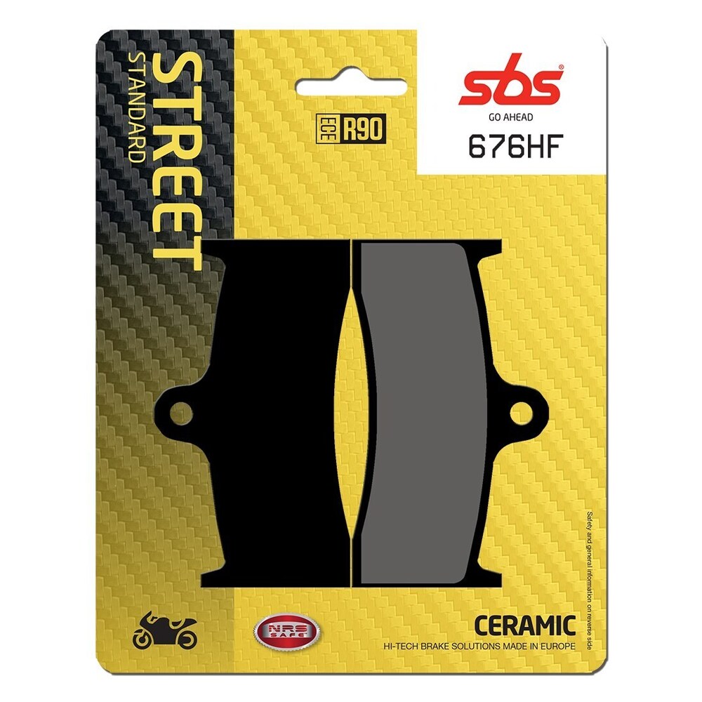 SBS CERAMIC BRAKE PADS FRONT / REAR