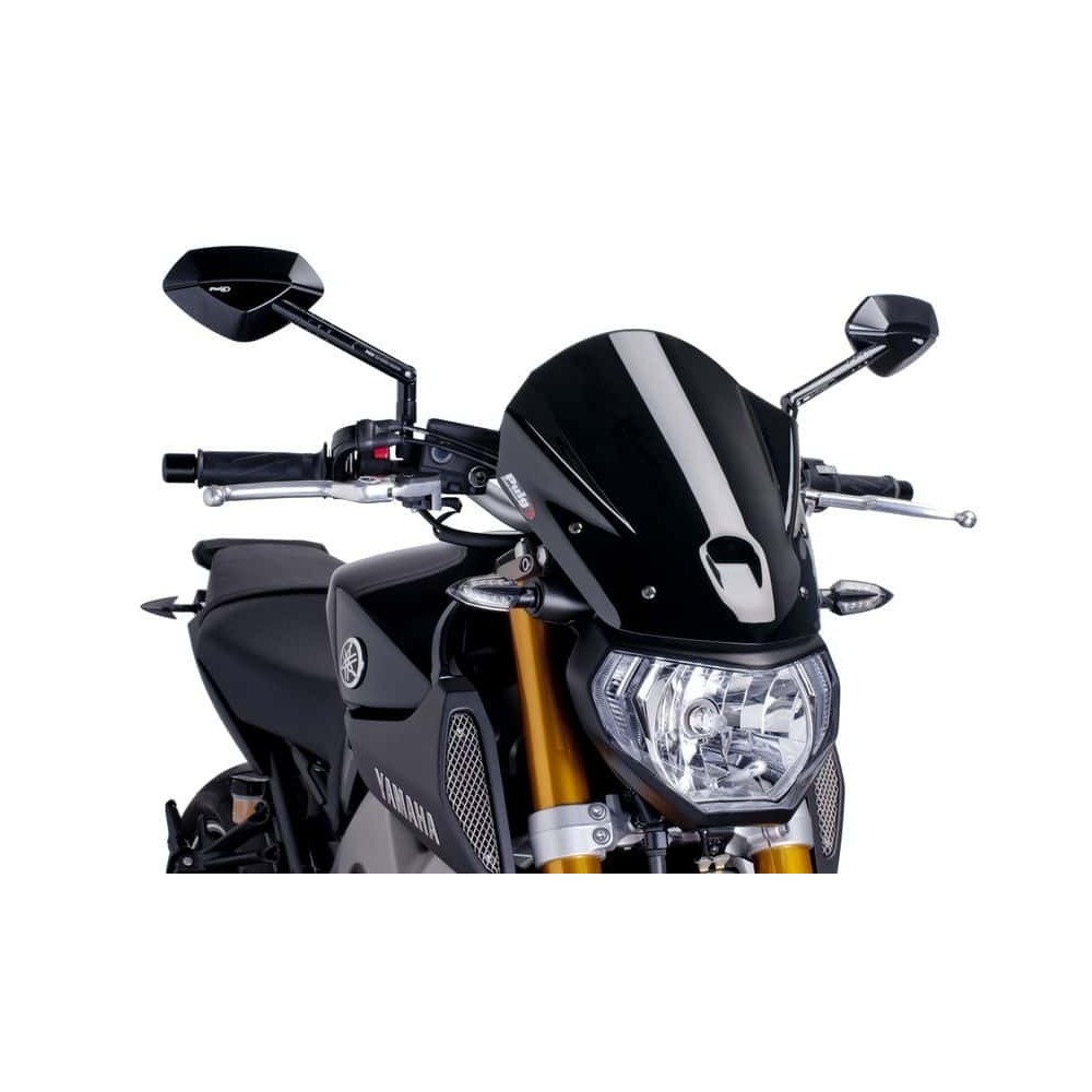 Puig Touring Screen for Yamaha MT-09 2013 - 2016 (Black)