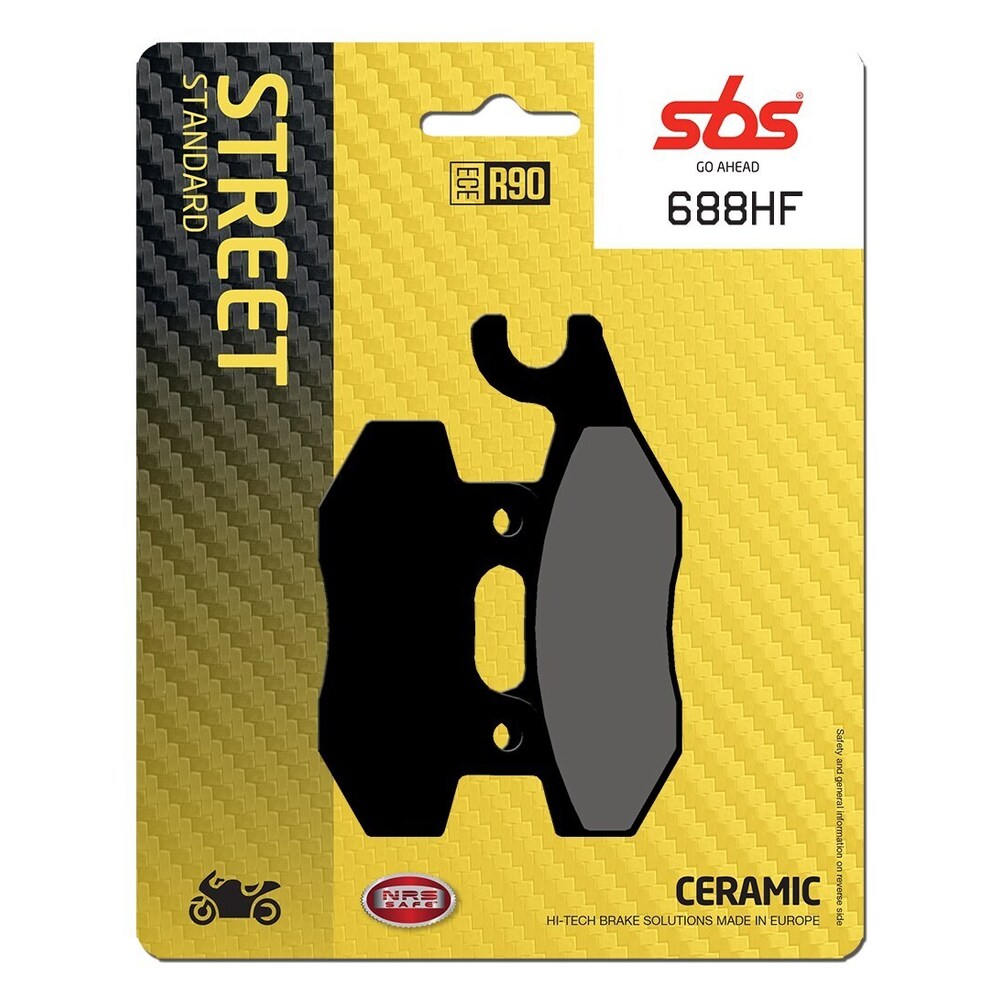 SBS FRICTION - Ceramic Front / Rear Brake Pads (SBS 119)