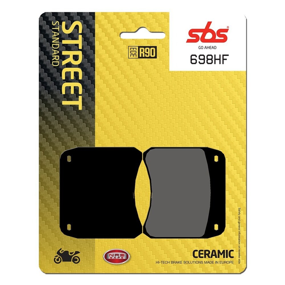 SBS CERAMIC BRAKE PADS FRONT / REAR