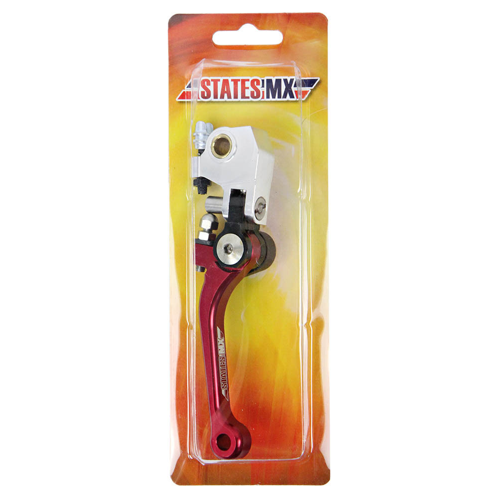 LEVER BRAKE FOLD/FLEX HONDA RED