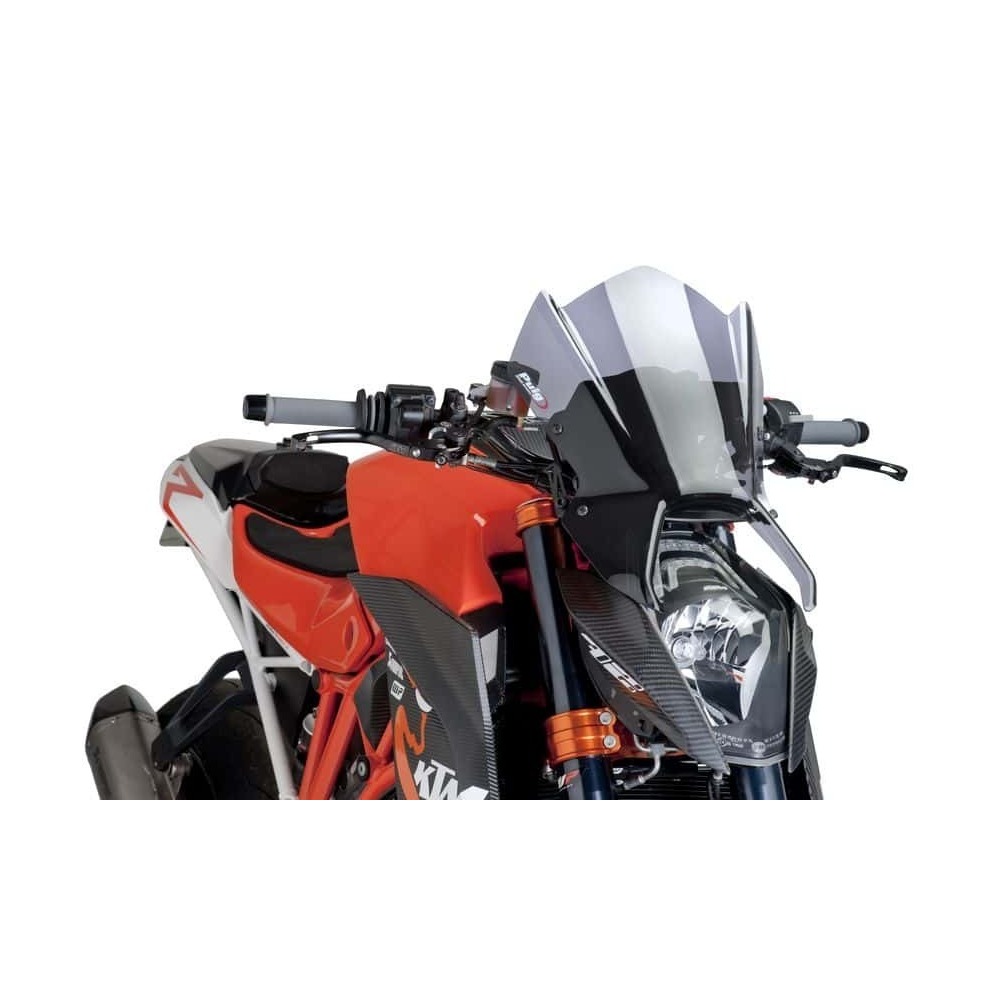 Puig New Generation Sport Screen Compatible With KTM 1290 Superduke R 2014 - 2016 (Clear)