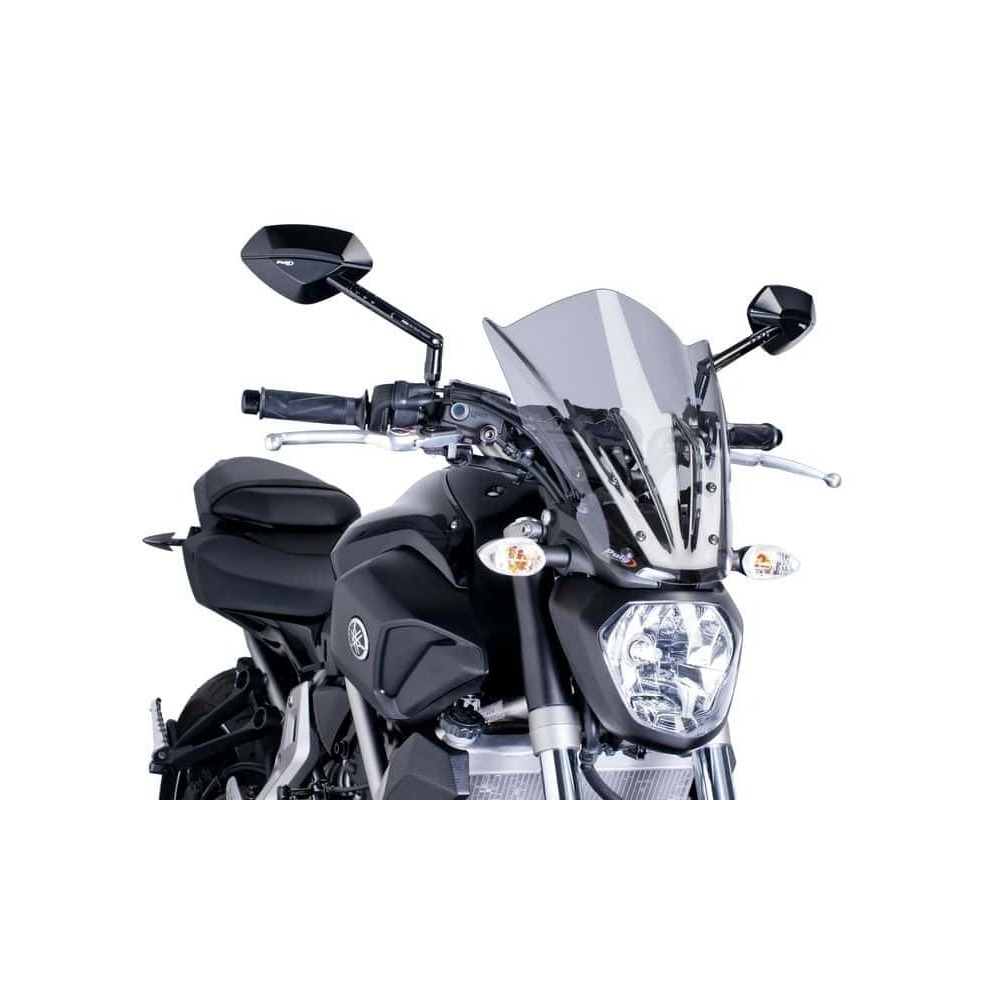 Puig New Generation Touring Screen to suit Yamaha MT-07 2014-2017 (Light Smoke)