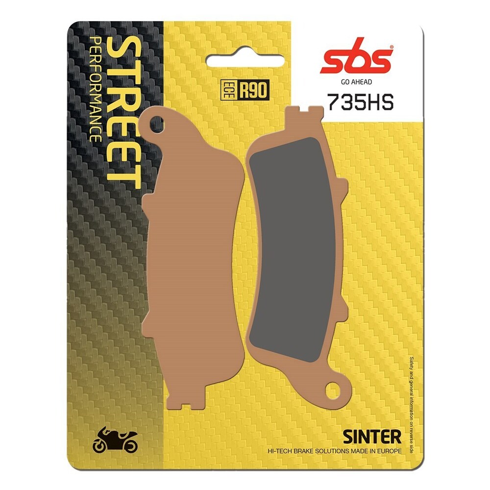 SBS SINTERED BRAKE PADS FRONT ROAD (SBS 156)