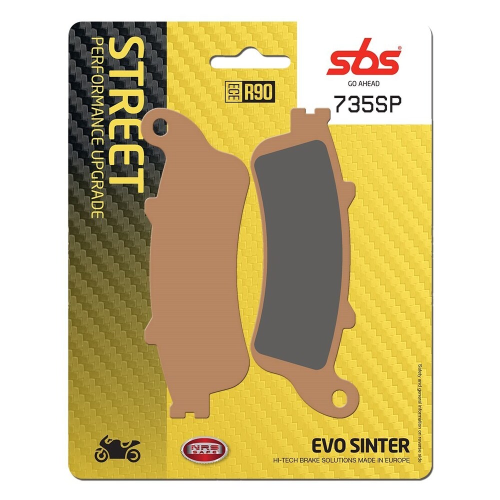SBS FRICTION - Street Performance EVO Sinter Front Brake Pads