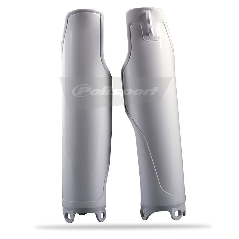 POLISPORT FORK PROTECTORS HONDA CR125/250 04-07/CRF250R/450R 04-17 - WHITE 
