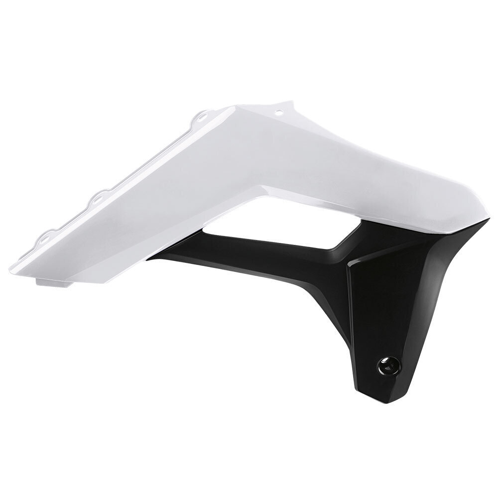 POLISPORT RADIATOR SHROUDS SHERCO - WHITE/BLACK 