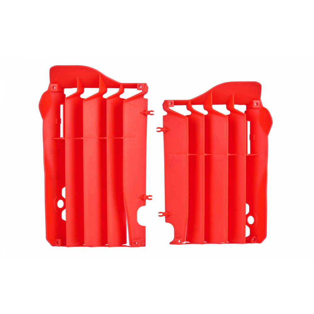 POLISPORT RADIATOR LOUVERS HONDA CRF250R 14-15 - RED   