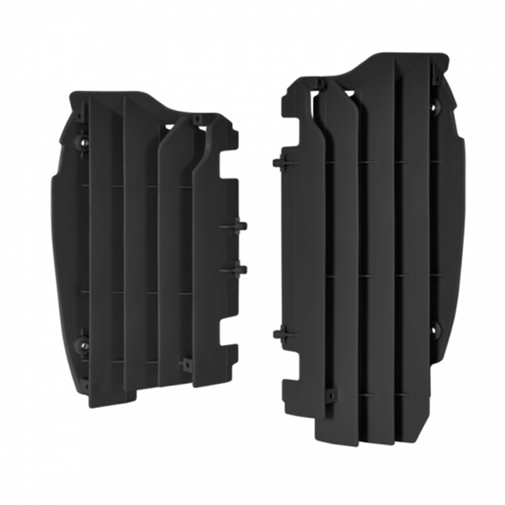 POLISPORT RADIATOR LOUVERS KAWASAKI KX450F 12-15 - BLACK 