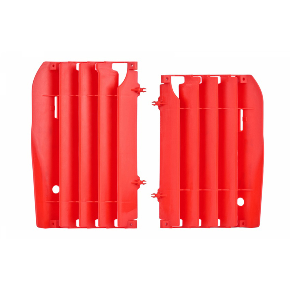 POLISPORT RADIATOR LOUVERS HONDA CRF450R 09-12 - RED   