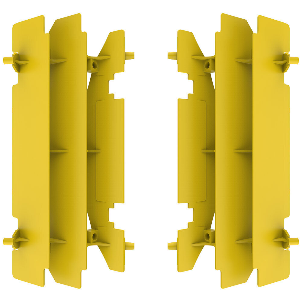 POLISPORT RADIATOR LOUVRES SUZUKI RM/DRZ - YELLOW