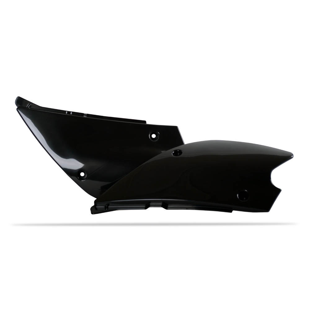 POLISPORT SIDE COVERS KAWASAKI KX85 01-13 - BLACK