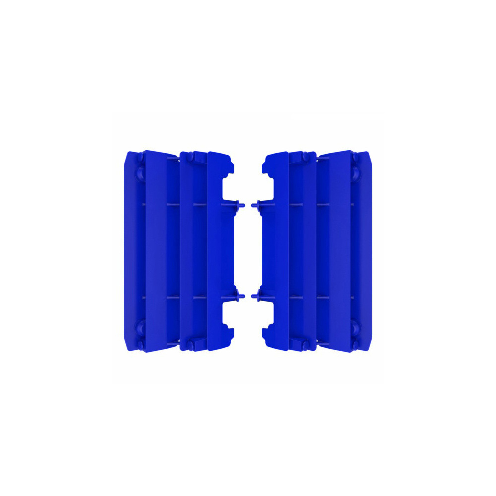 POLISPORT RADIATOR LOUVERS YAMAHA YZ125/250 05-21 - BLUE