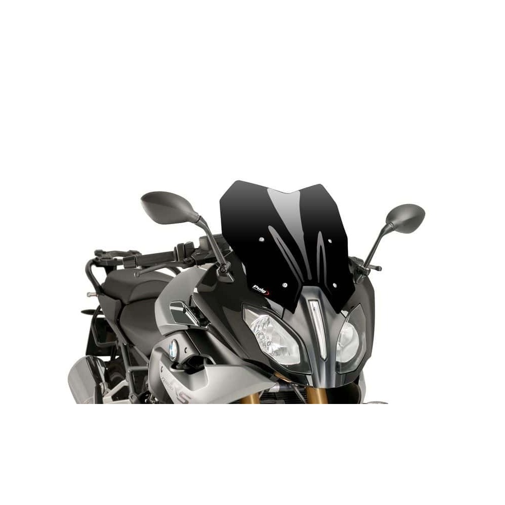 Puig Touring Screen To Suit BMW R1200RS/R1250RS (2015-Onwards) - Black