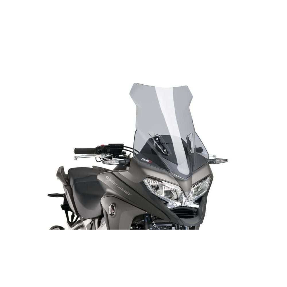 Puig Touring Screen Compatible With Honda Crossrunner 2015 - 2016 (Light Smoke)