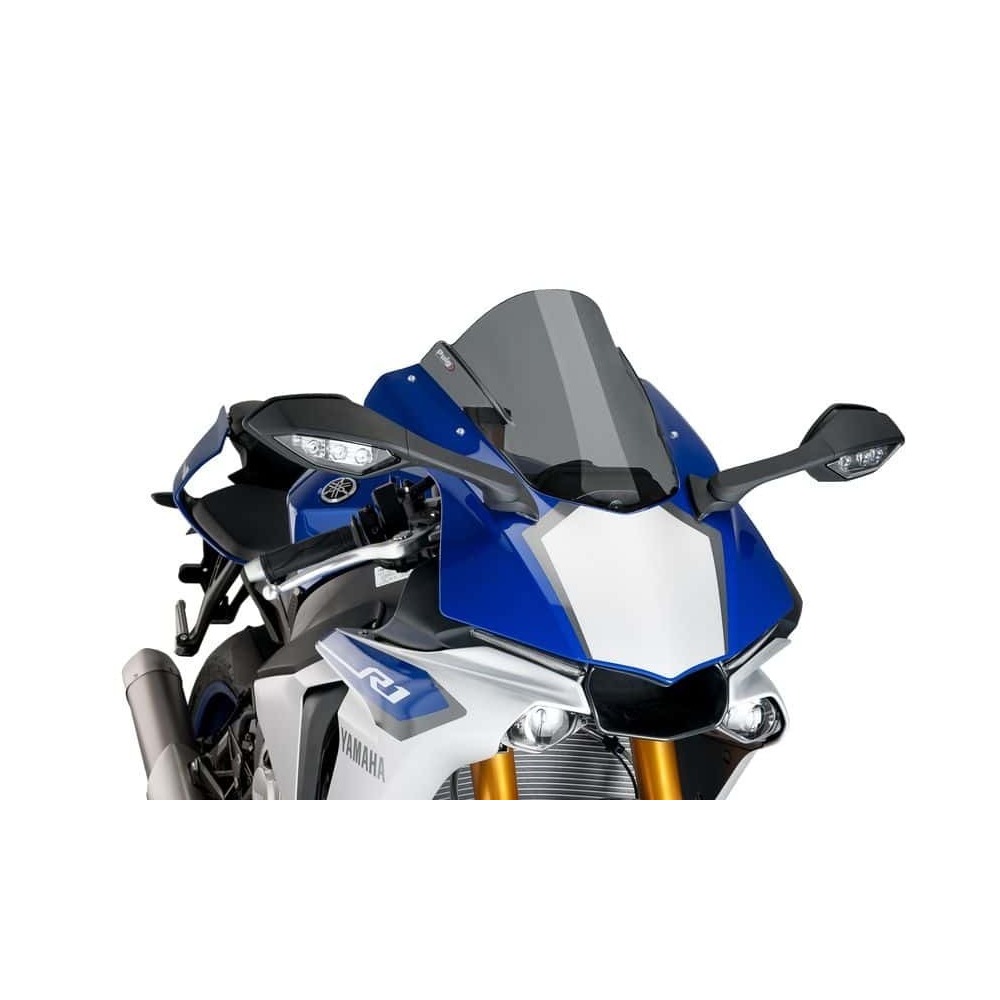 Puig Z-Racing Screen to suit Yamaha R1/R1M 2015-2019 (Dark Smoke)