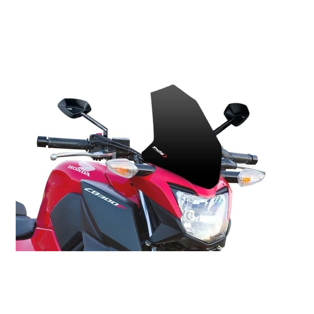 Puig New Generation Sport Screen For Honda CB300F (2015-2020) - Black