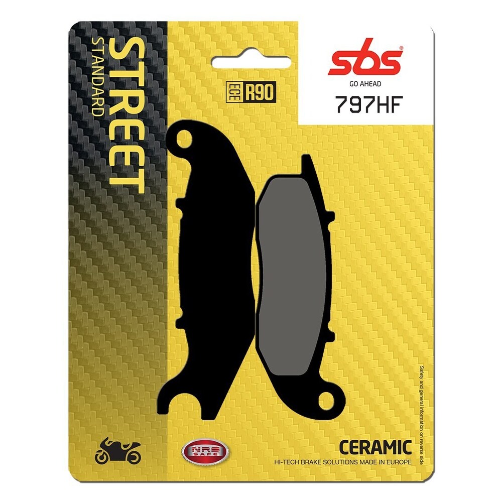 SBS FRICTION - Ceramic Front Brake Pads (SBS 180)