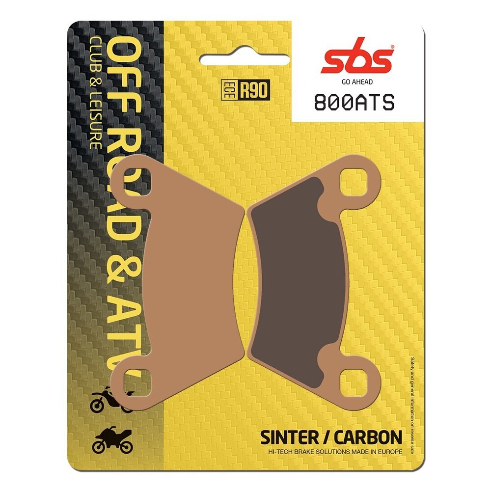 SBS FRICTION - Sinter Front / Rear ATV Brake Pads