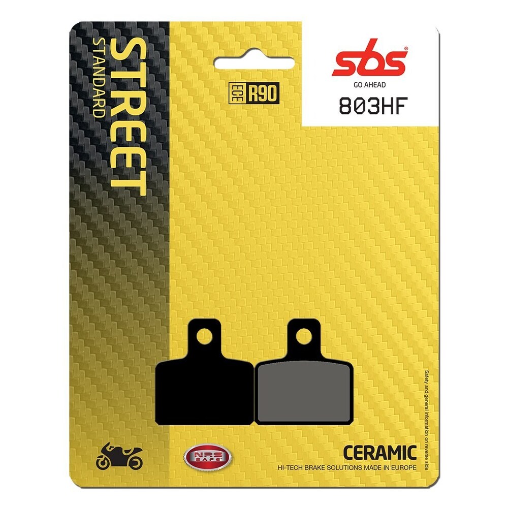 SBS CERAMIC BRAKE PADS FRONT / REAR