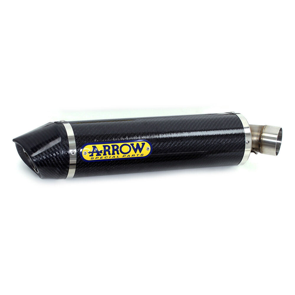ARROW Silencer INDY-RACE Carbon Fibre with Carbon Fibre End Cap 
