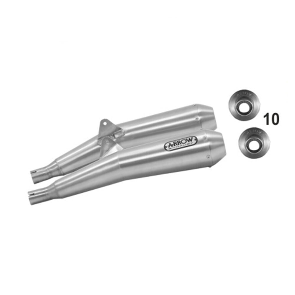 ARROW Silencer Set PRO-RACING Nichrom with Steel End Cap 