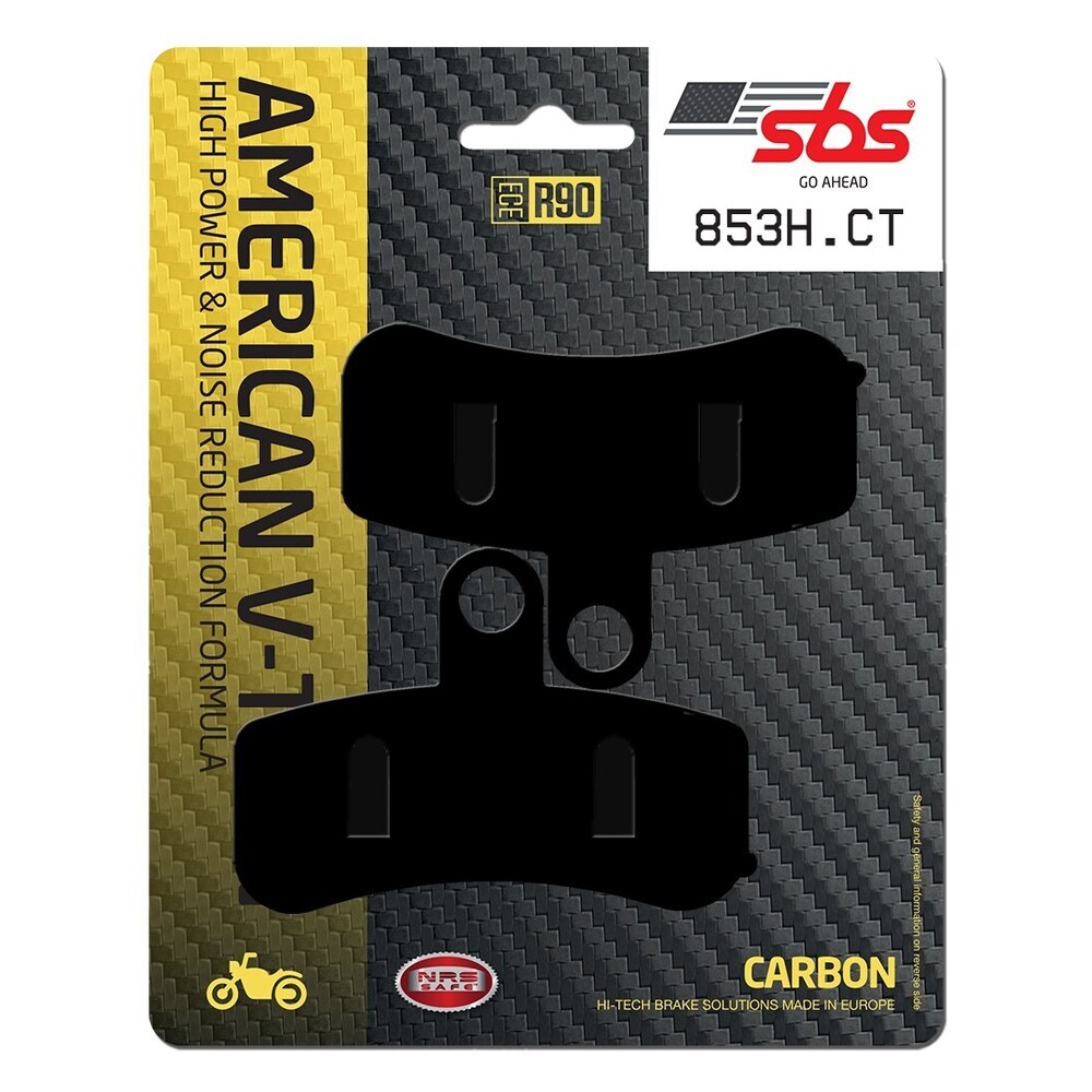 SBS HD CARBON TECH BRAKE PADS FRONT ROAD