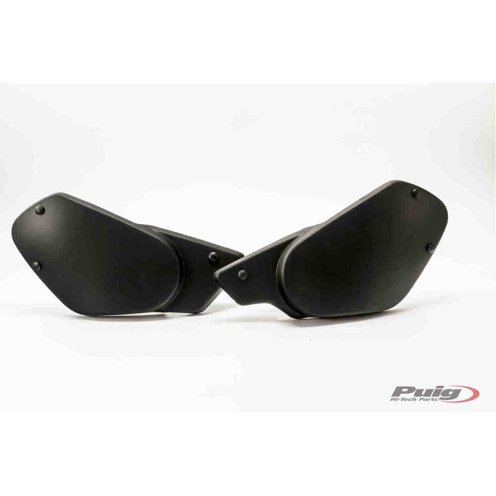 Puig Retro Side Covers For Yamaha XSR900 (2016 - 2019) - Matte Black