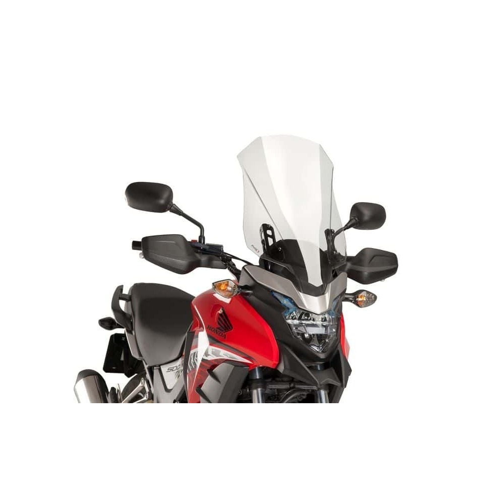 Puig Touring Screen Compatible With Honda CB500X 2016 - Onwards (Clear)