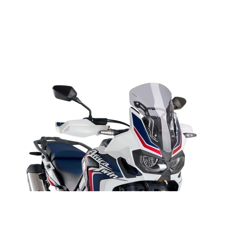 Puig Sport Screen To Suit Honda Africa CRF1000L Africa Twin (Smoke)