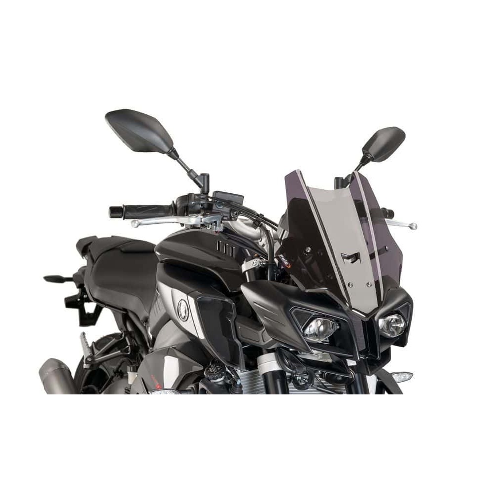 Puig New Generation Sport Screen Compatible With Yamaha MT-10/SP/FZ-10 (Dark Smoke)