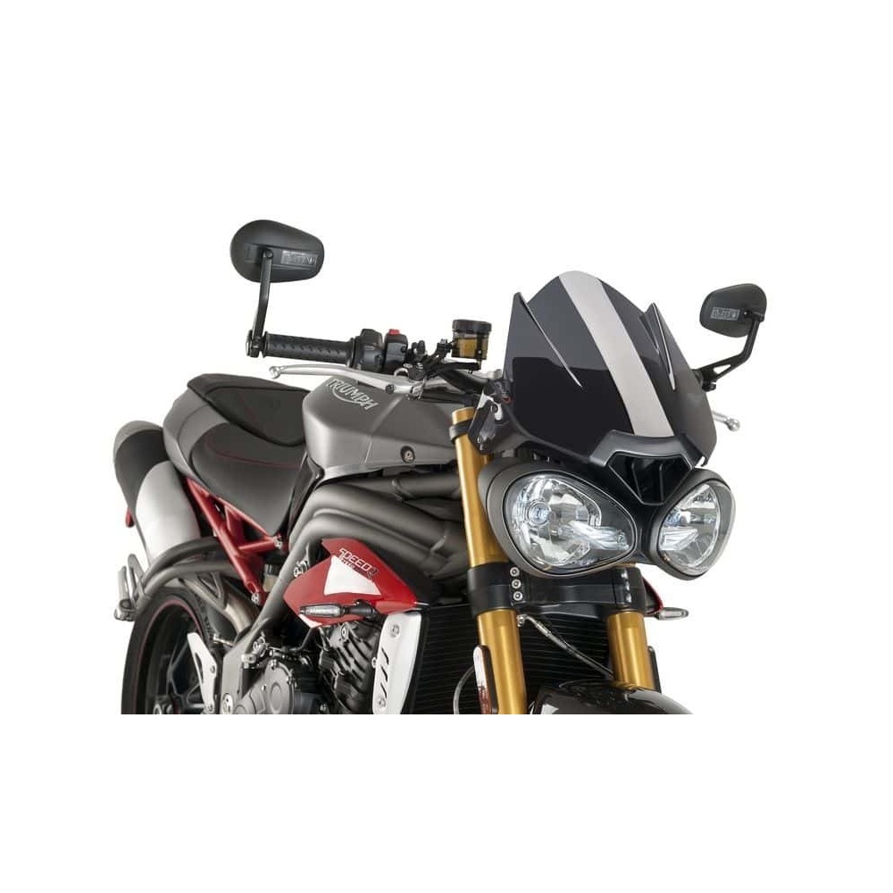 Puig New Generation Screen To Suit Triumph Speed Triple 2006 - Onwards (Dark Smoke)