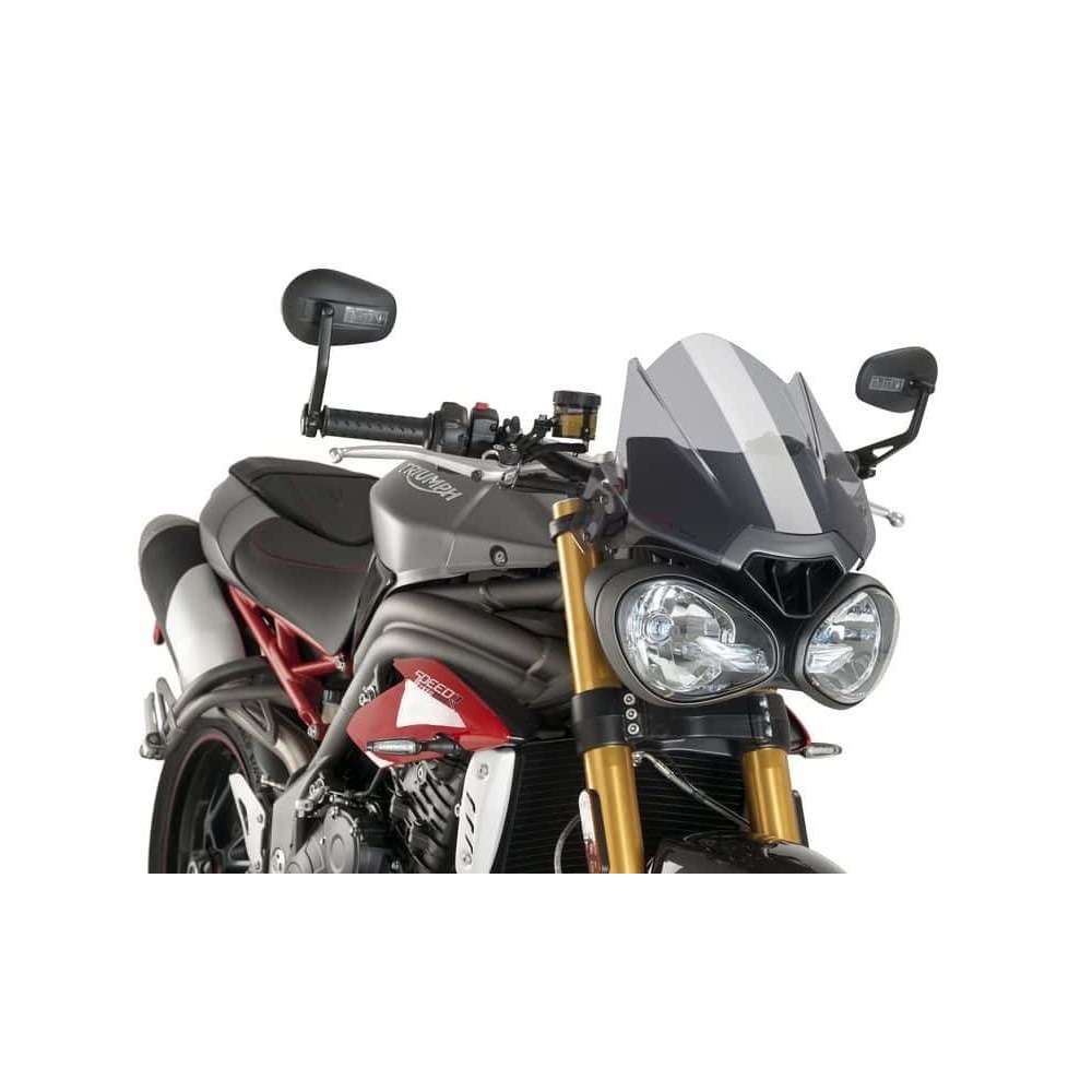 Puig New Generation Sport Screen For Triumph Speed/Street Triple (Smoke)